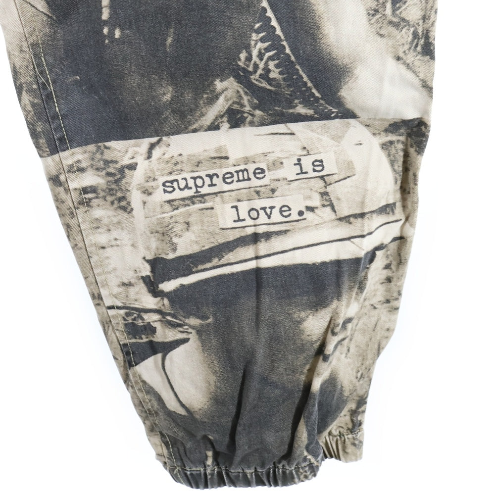 SUPREME(シュプリーム) 19AW Is Love Skate Pant イズラブ アートプリント イージー スケートパンツ ベージュ
