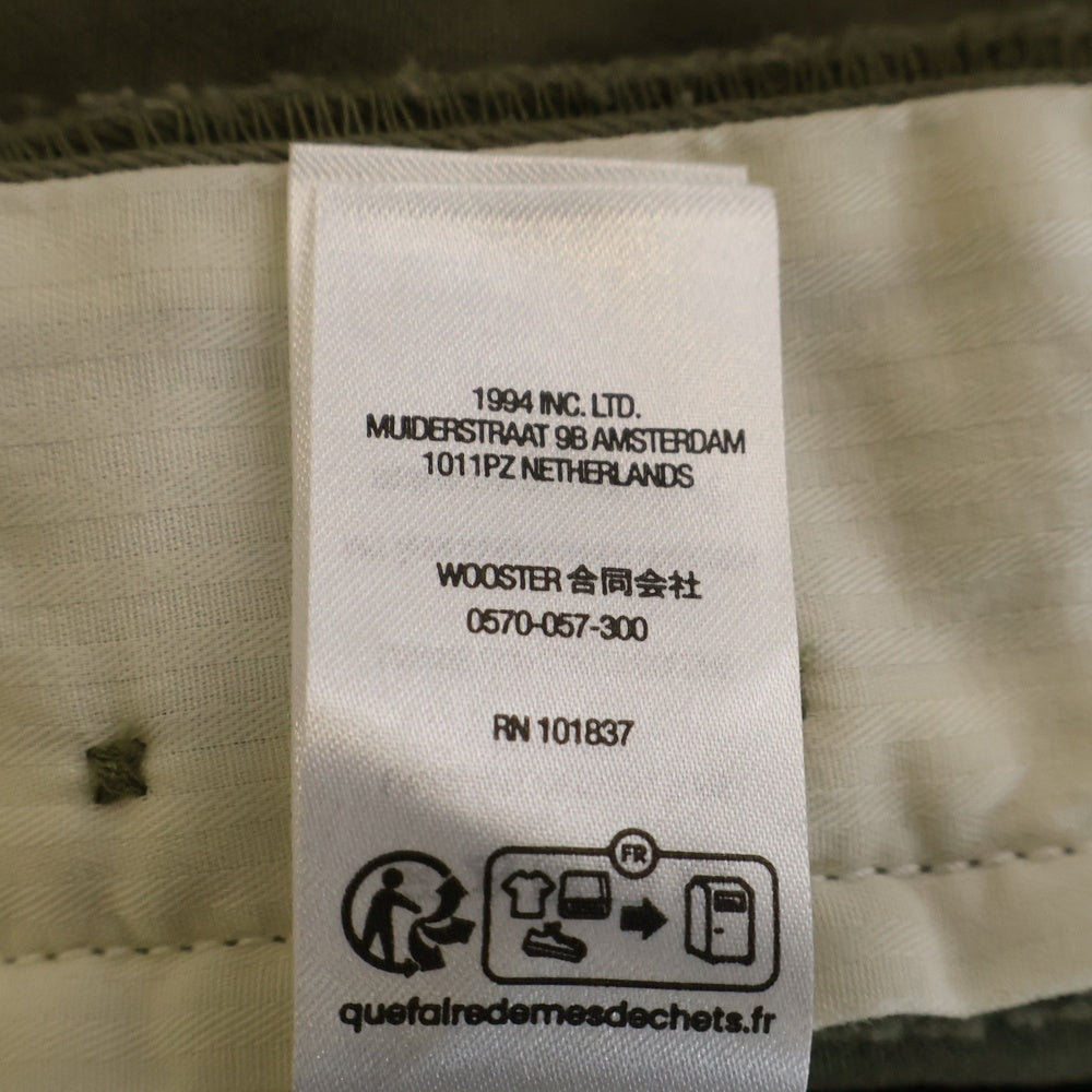 SUPREME(シュプリーム) 23AW Chino Pant ピンナップガール刺繍 チノ ワークパンツ カーキグリーン