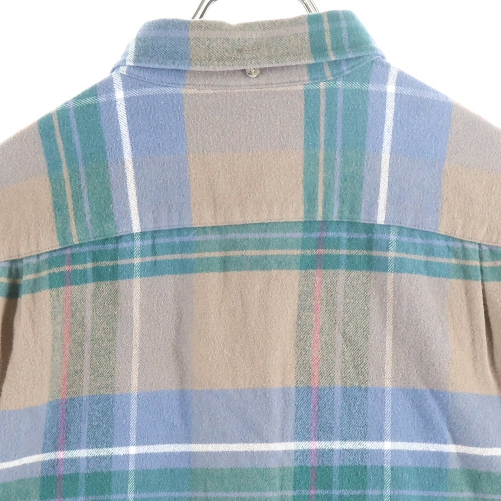 SUPREME(シュプリーム) 20SS Daniel Johnston Plaid Shirt ダニエルジョンストン チェック柄 コットン 長袖シャツ ブラウン/グリーン