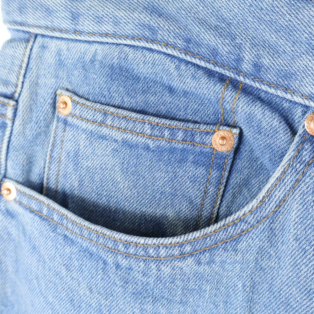 SUPREME(シュプリーム) 22AW Baggy Jean クラシックロゴ ジップフライ バギーデニムパンツ インディゴ