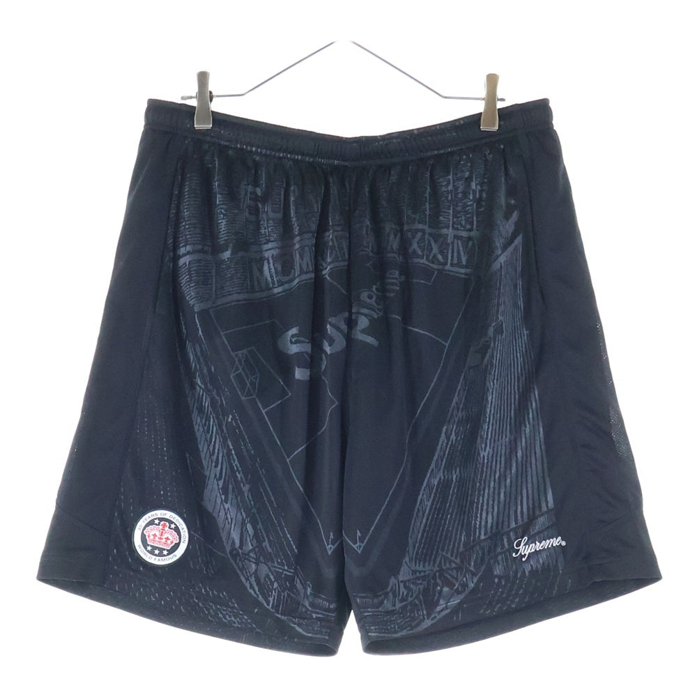 SUPREME(シュプリーム) 24SS Jacquard Soccer Short ジャカード サッカーショーツ ゲームパンツ ブラック