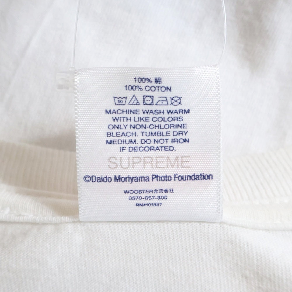 SUPREME(シュプリーム) 22SS Daido Moriyama Tights Tee 森山大道 タイツ フォトプリントTシャツ 半袖クルーネックカットソー ホワイト