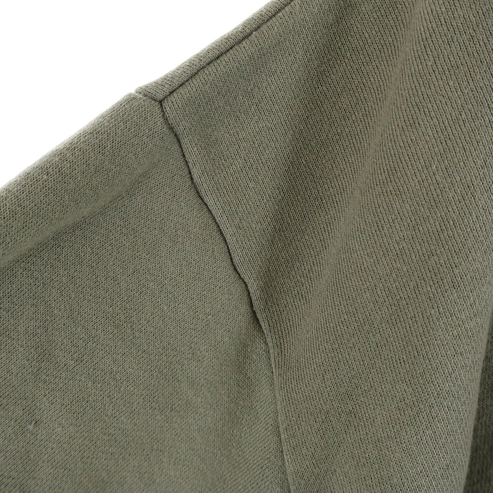 WTAPS(ダブルタップス) 20SS PYN.SMOCK/SWEATSHIRT.COPO ネックロゴプルオーバースウェットトレーナー スモック カーキ 201ATDT-CSM30