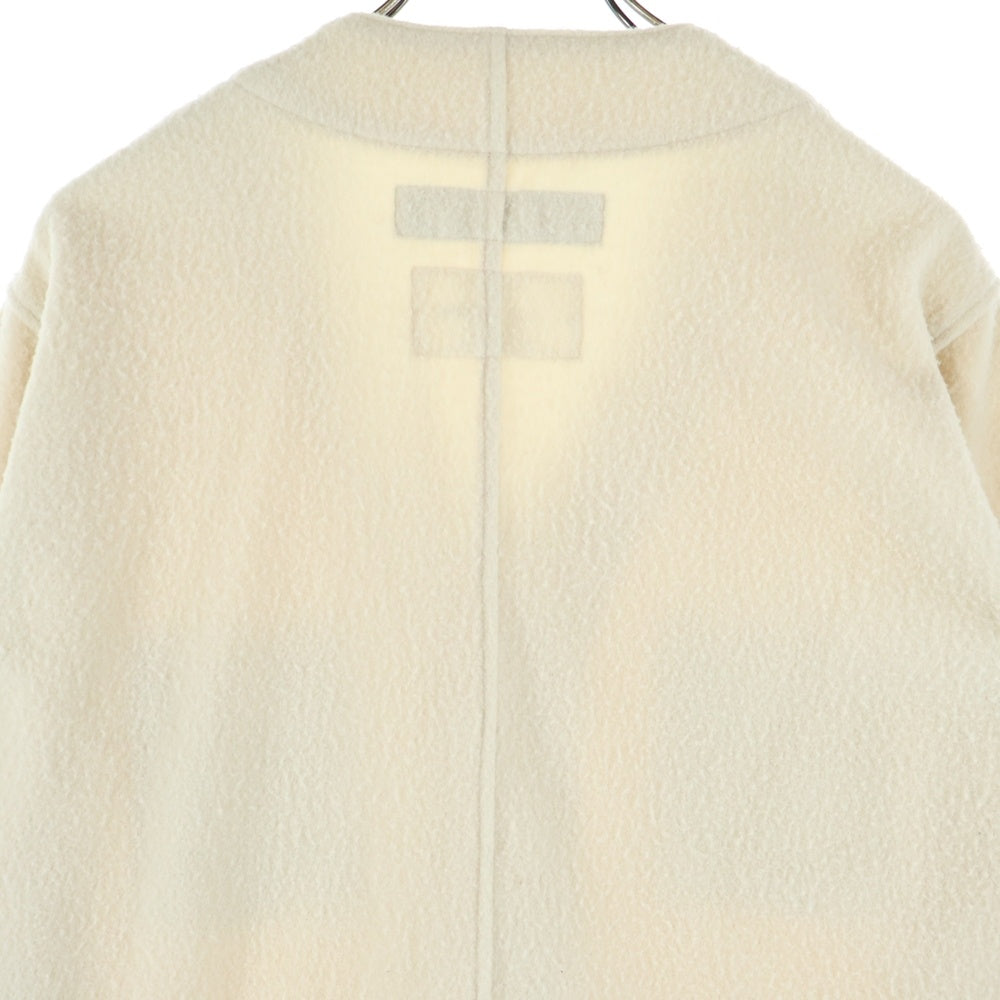 WTAPS(ダブルタップス) 18AW FLEECE NC E SHIRT LS フリースノーカラーロング長袖シャツ ベージュ 182AQNH-SHM05