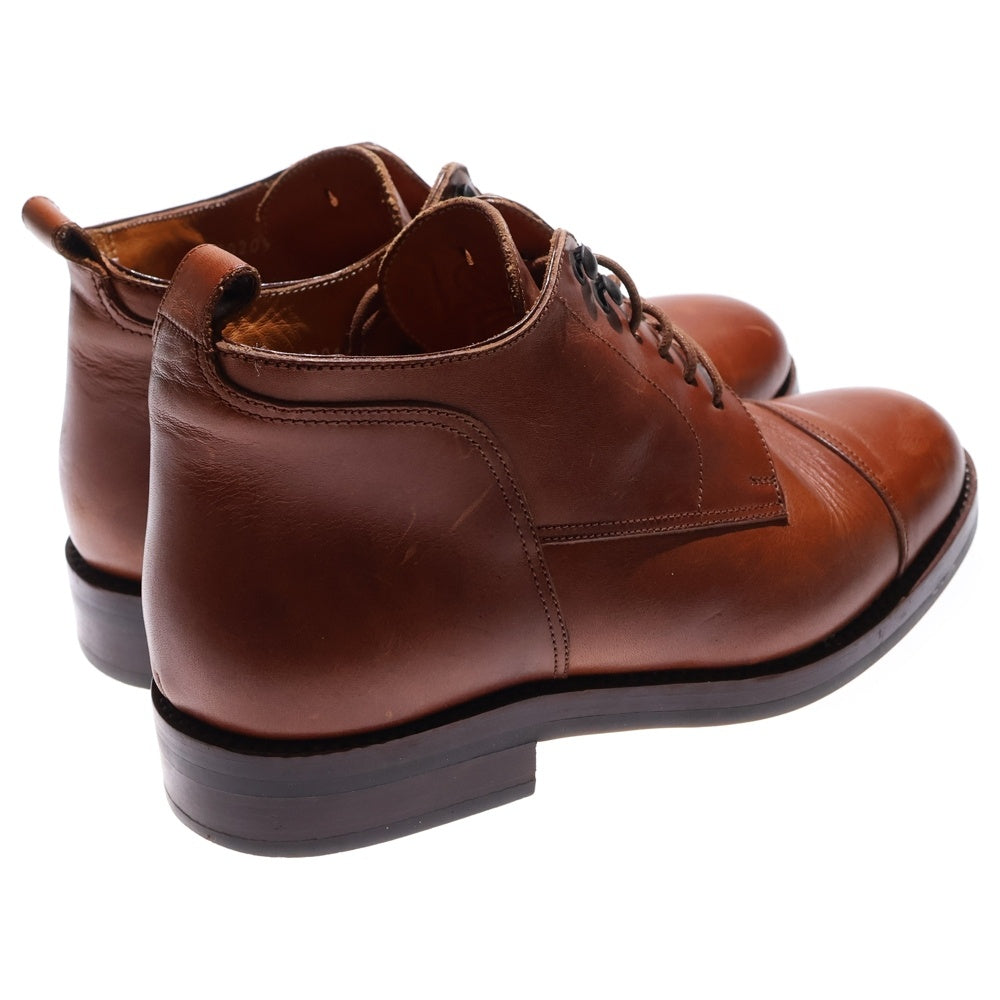 RALPH LAUREN(ラルフローレン) レースアップ ポインテッドトゥ ブーツ ブラウン