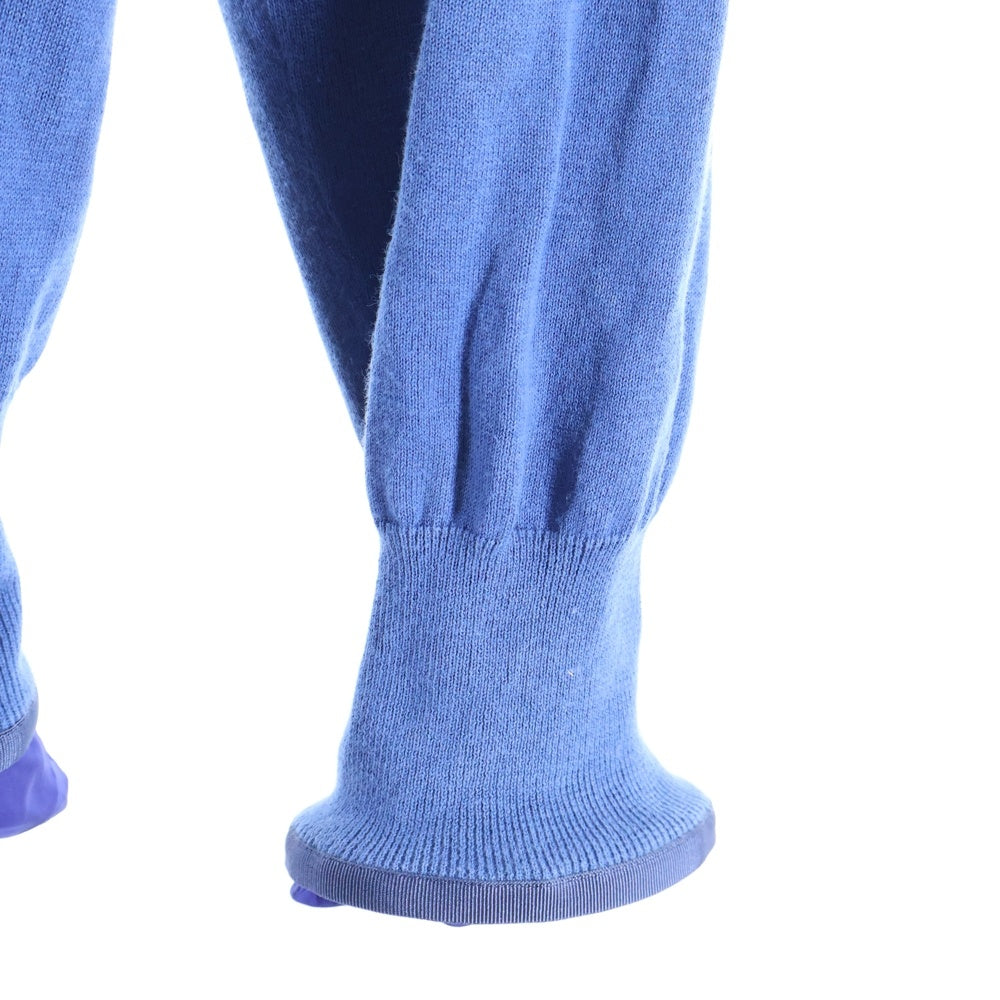 Sacai(サカイ) コットンニット テーラードカーディガン ブルー 13-00396M