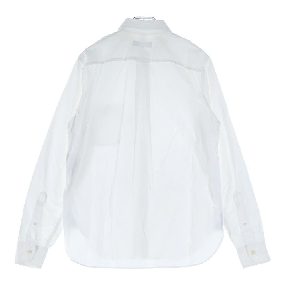 COMME des GARCONS HOMME(コムデギャルソンオム) 14SS AD2013 コットン レギュラーカラー 長袖シャツ ホワイト HM-B040