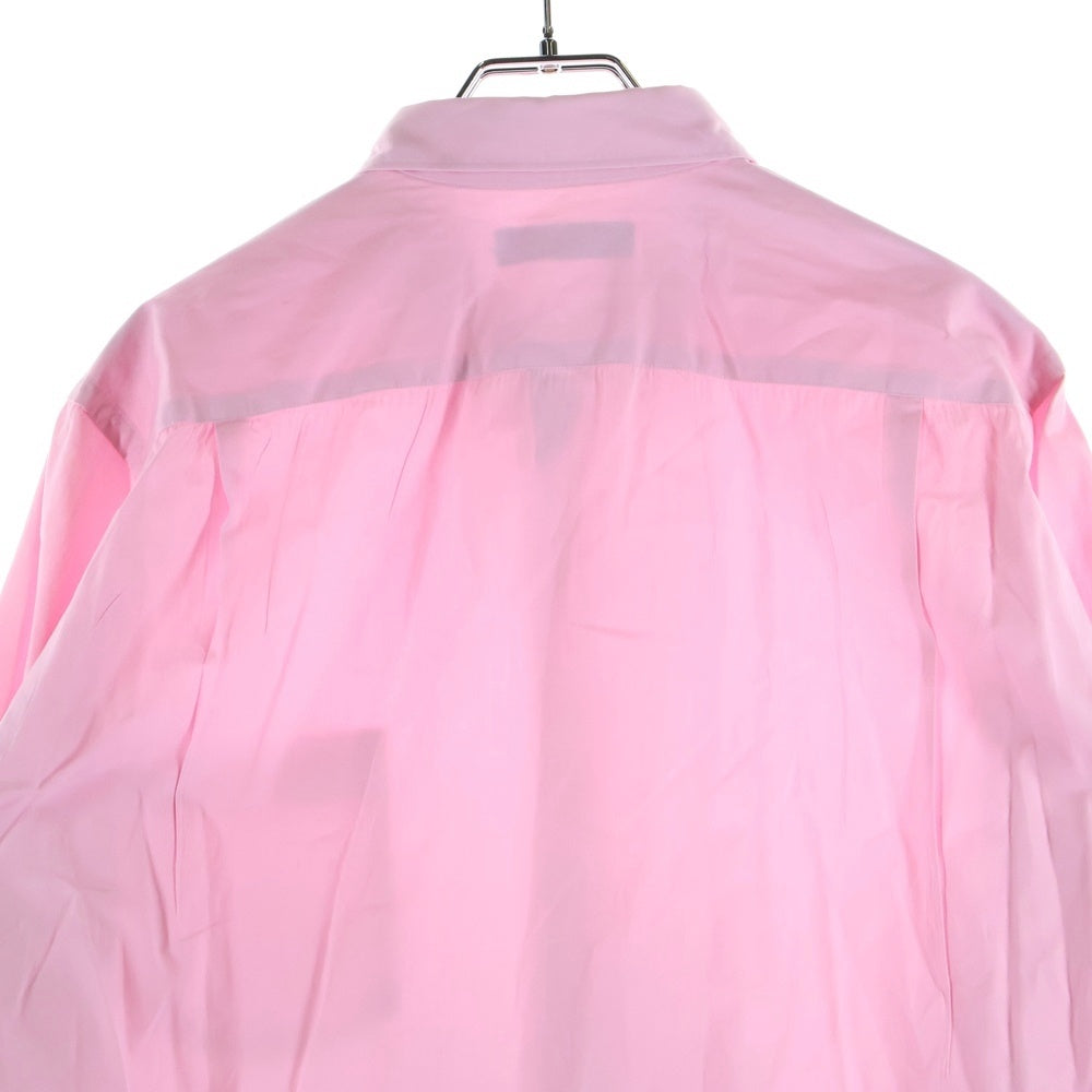 COMME des GARCONS HOMME(コムデギャルソンオム) 08SS AD2007 コットン レギュラーカラー 長袖シャツ ピンク HA-B024