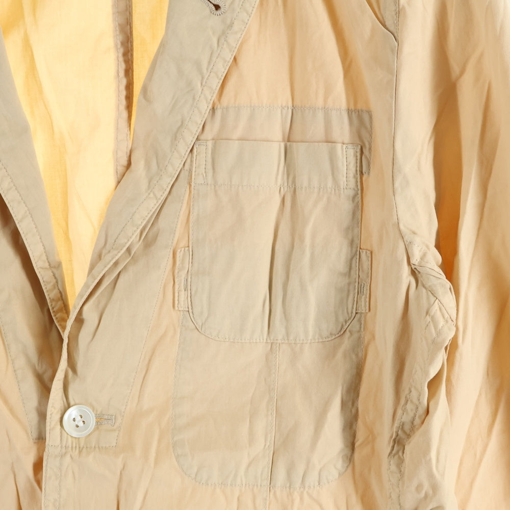 COMME des GARCONS(コムデギャルソン) 11AW AD2010 2Bコットンテーラードジャケット ベージュ EG-J009