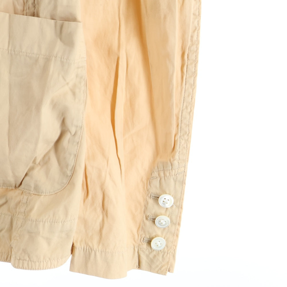 COMME des GARCONS(コムデギャルソン) 11AW AD2010 2Bコットンテーラードジャケット ベージュ EG-J009