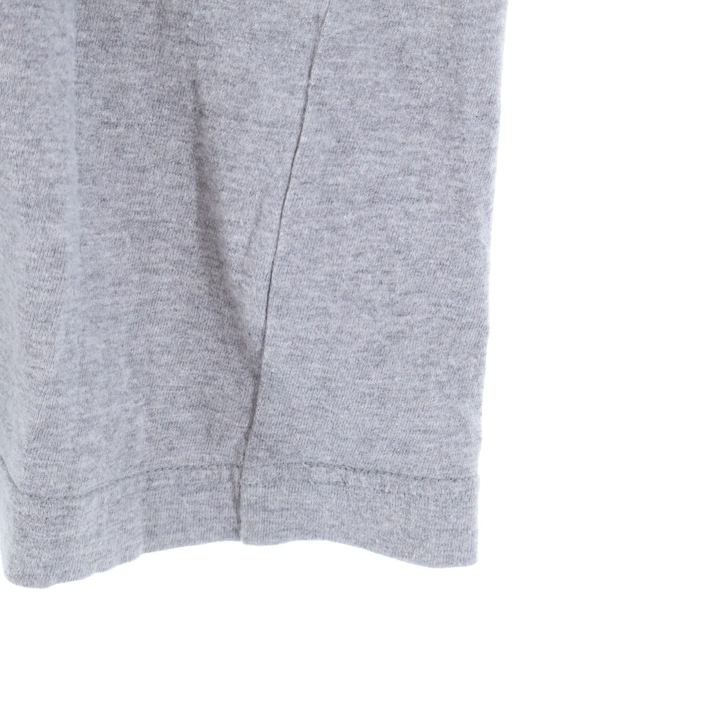 COMME des GARCONS HOMME(コムデギャルソンオム) 09AW AD2009 チェックスイッチング クルーネック 半袖Tシャツ カットソー グレー HD-T118