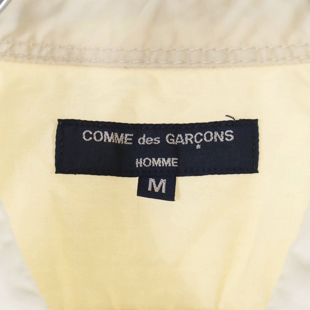 COMME des GARCONS HOMME(コムデギャルソンオム) ナイロン 半袖シャツ ベージュ HO-B055