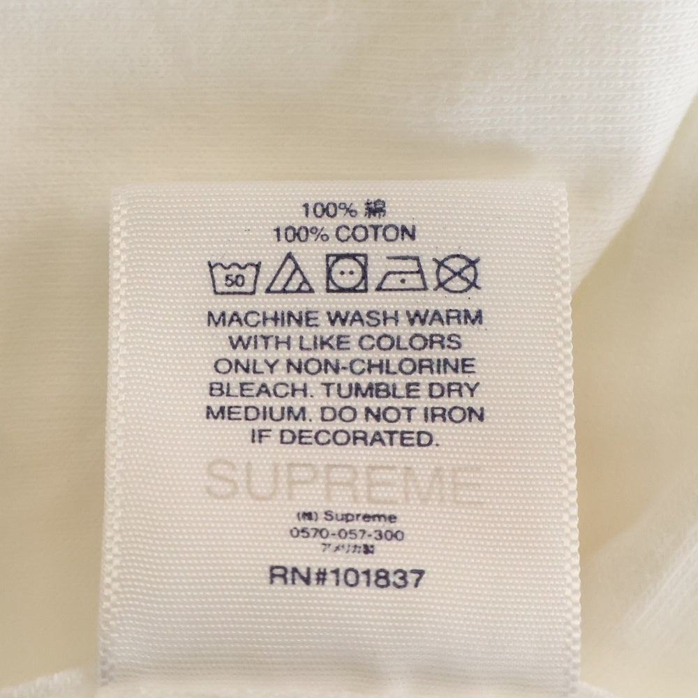 SUPREME(シュプリーム) 22SS Handstyle Tee ハンドスタイル クルーネック半袖Tシャツ カットソー ホワイト