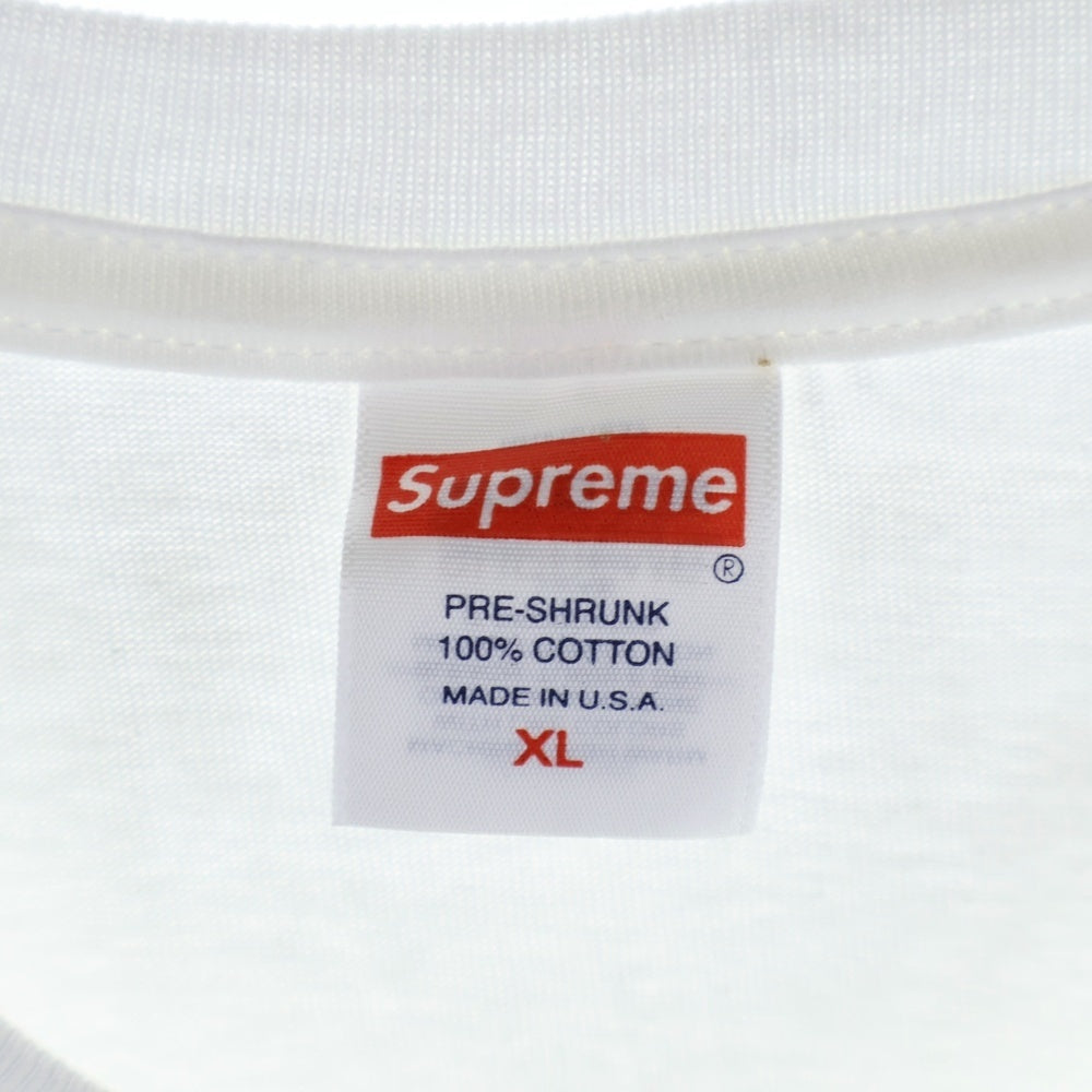 SUPREME(シュプリーム) 22AW Play Dead Tee プレイ デッド クルーネック半袖Tシャツ カットソー ホワイト