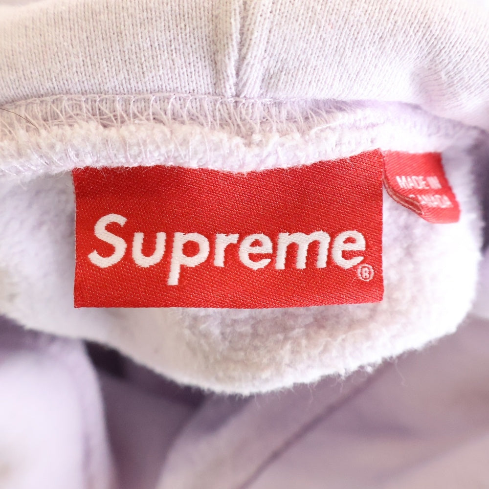 SUPREME(シュプリーム) 18SS Illegal Business Hooded Sweatshirt イリーガルビジネス バックプリント スウェットプルオーバーパーカー パープル