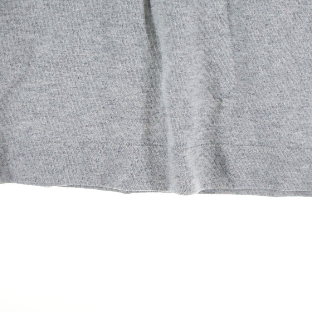 A BATHING APE(アベイシングエイプ) スターロゴプリント ロングスリーブ 長袖Tシャツ カットソー グレー