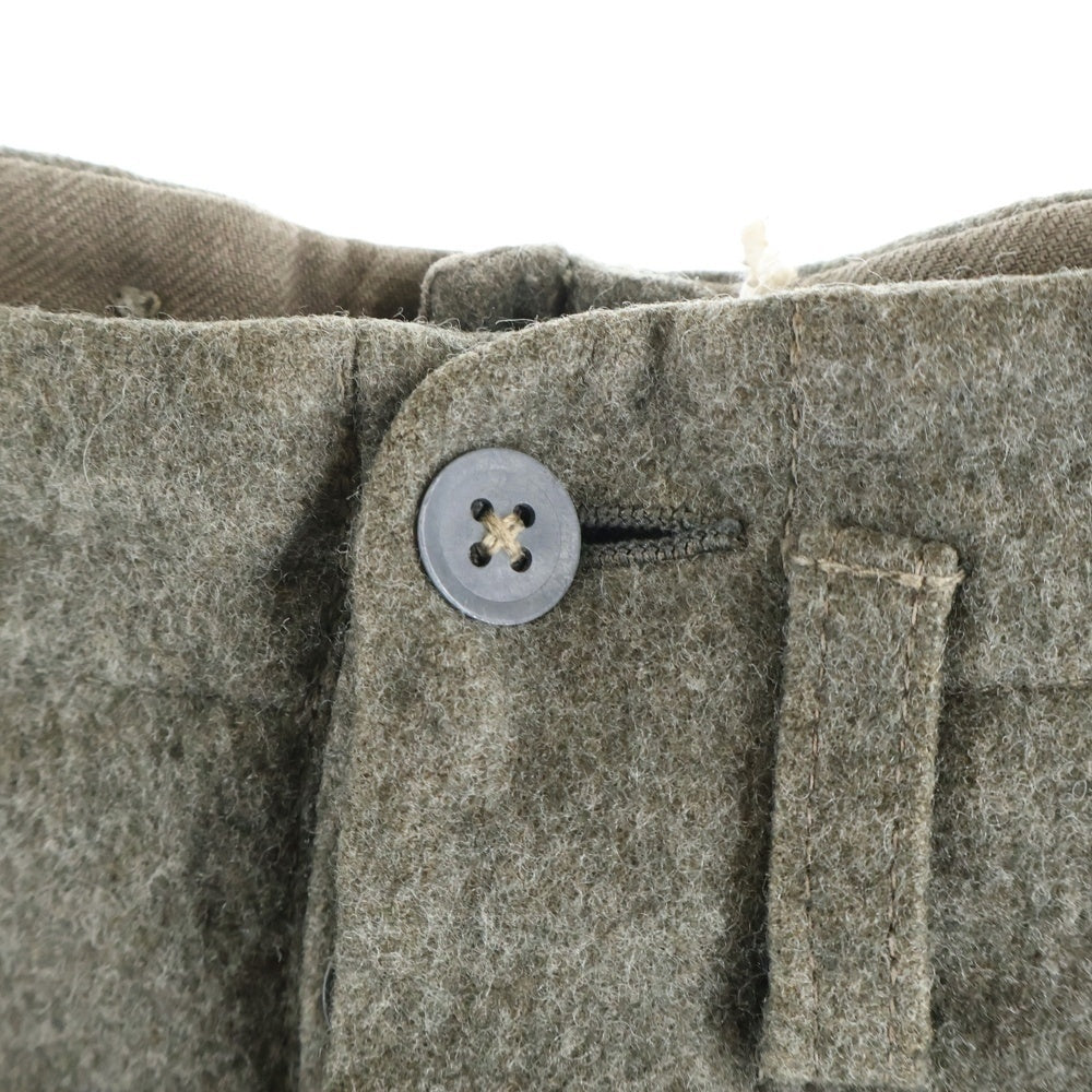 VINTAGE(ヴィンテージ) 40S VINTAGE SWEDISH ARMY M-39 ヴィンテージ スウェーデン軍 ウール カーゴパンツ グレー