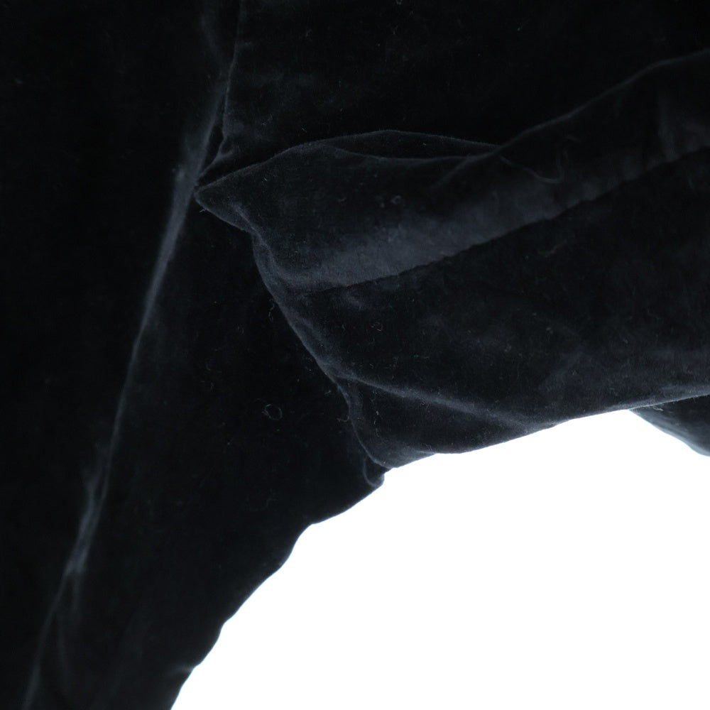 DIET BUTCHER SLIM SKIN(ダイエットブッチャー スリムスキン) 18AW ベルベットドローストリングパンツ ブラック