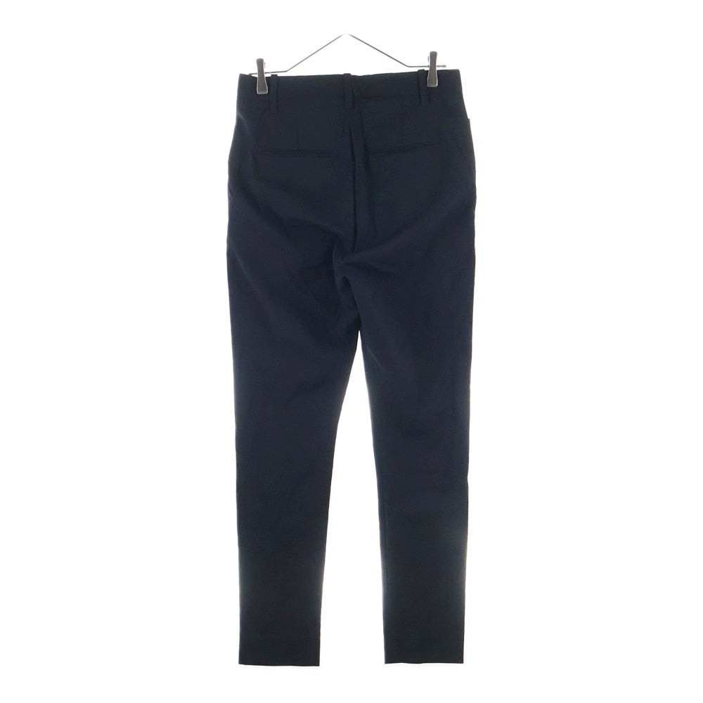 DIET BUTCHER SLIM SKIN(ダイエットブッチャー スリムスキン) 14AW テーパード ジップフライスラックスパンツ ブラック