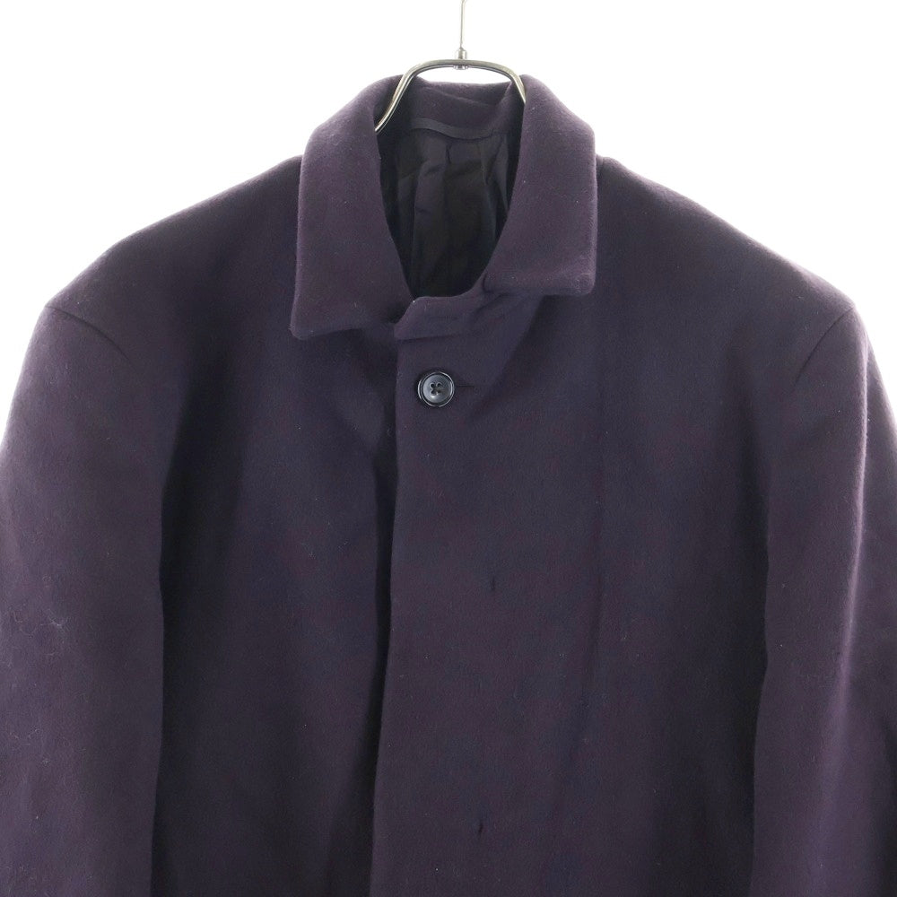 JIL SANDER(ジルサンダー) ウールロングコート パープル 120310 M211805