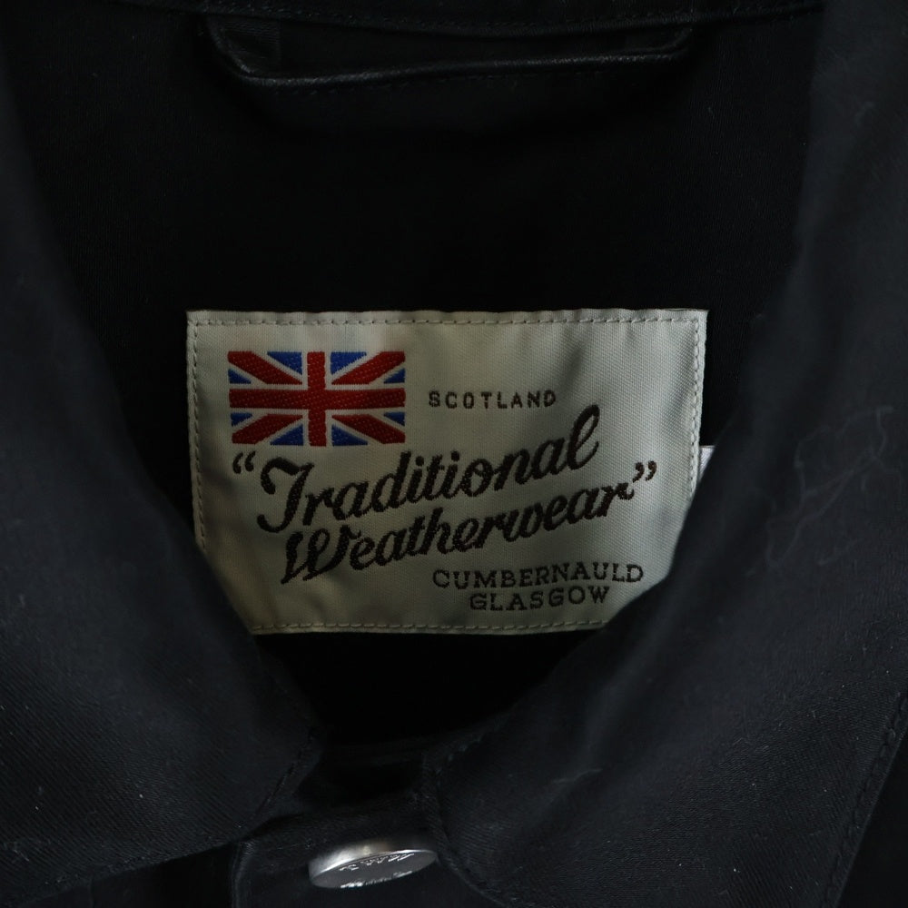 Traditional Weatherwear(トラディショナル ウェザーウェア) 22AW UNIONCOVER 101 ユニオンカバー101 モールスキンワークジャケット ブラック G222CIFBL0205MK