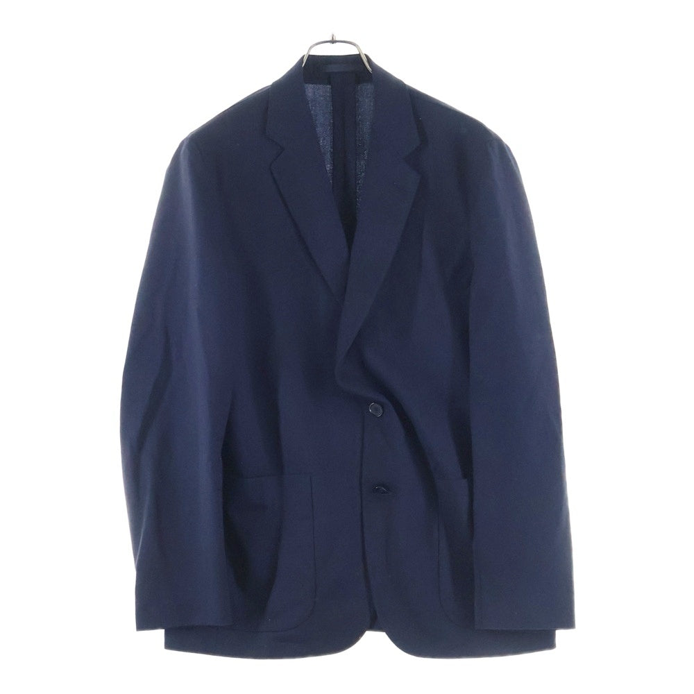 CARUSO(カルーゾ) ストレッチウール 2B テーラードジャケット ネイビー 1122-343-5829