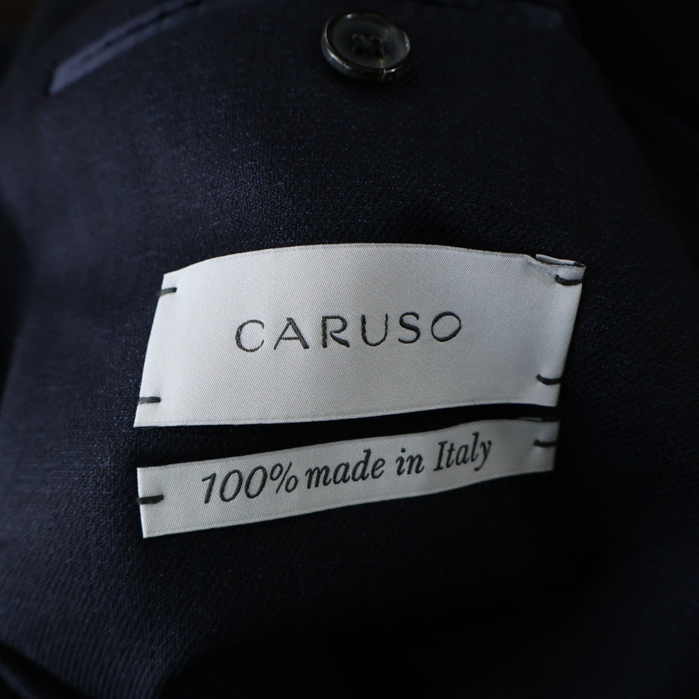 CARUSO(カルーゾ) ストレッチウール 2B テーラードジャケット ネイビー 1122-343-5829