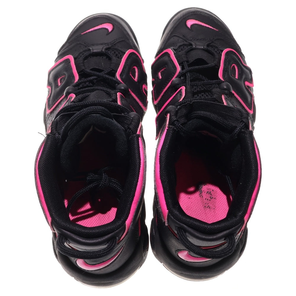NIKE(ナイキ) AIR MORE UPTEMPO BLACK PINK BLAST エア モアアップテンポ ラック ピンク ブラスト ブラック/ピンク レディース US6.5Y/24.5cm 415082‐003
