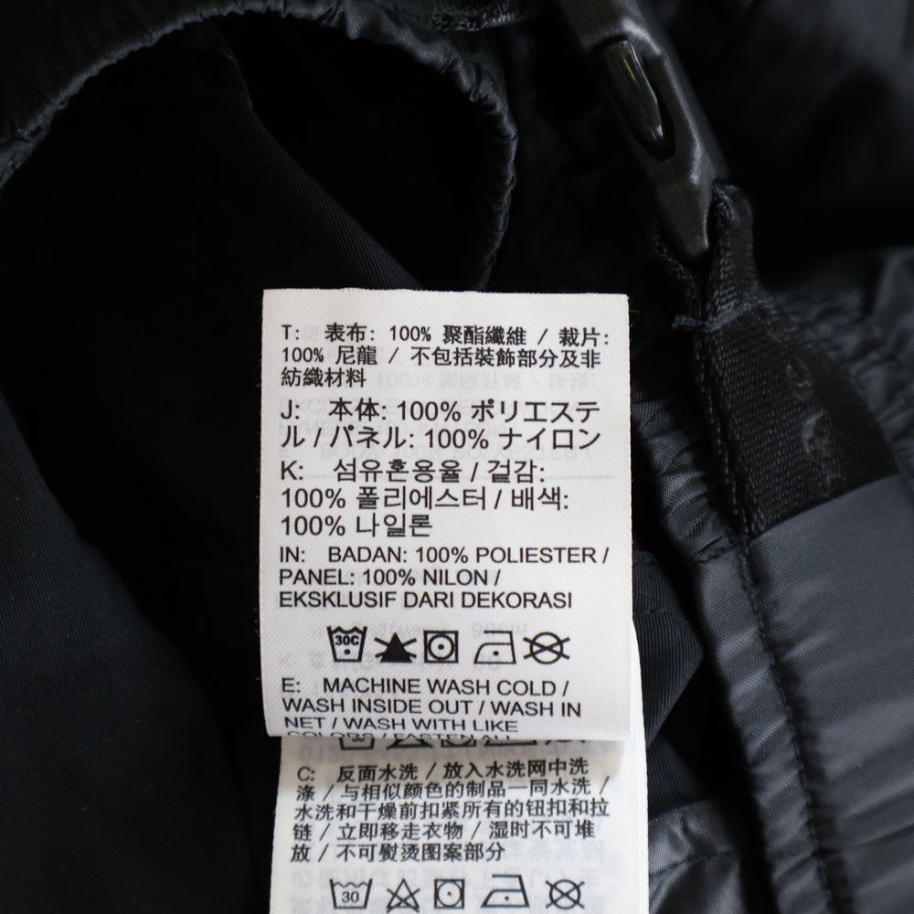 Sacai(サカイ) ×NIKE ナイキ AS U NRG PANT アス ユー エヌアールジー マルチポケット フロントロゴデザイン ベルト付き ナイロンパンツ ブラック DQ9061-010