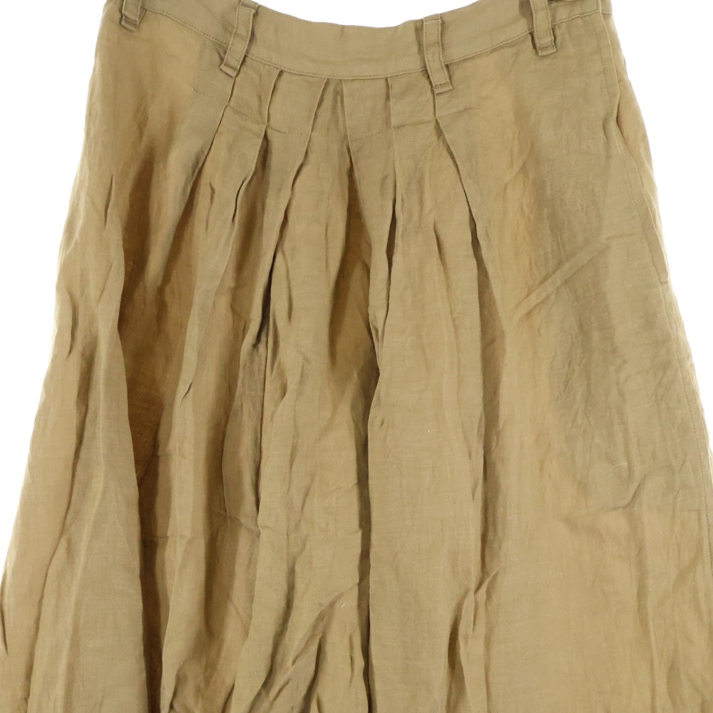 Y's(ワイズ) SAMPLE リネンサルエルパンツ レディース ブラウン YB-P13-200 ※サンプル品