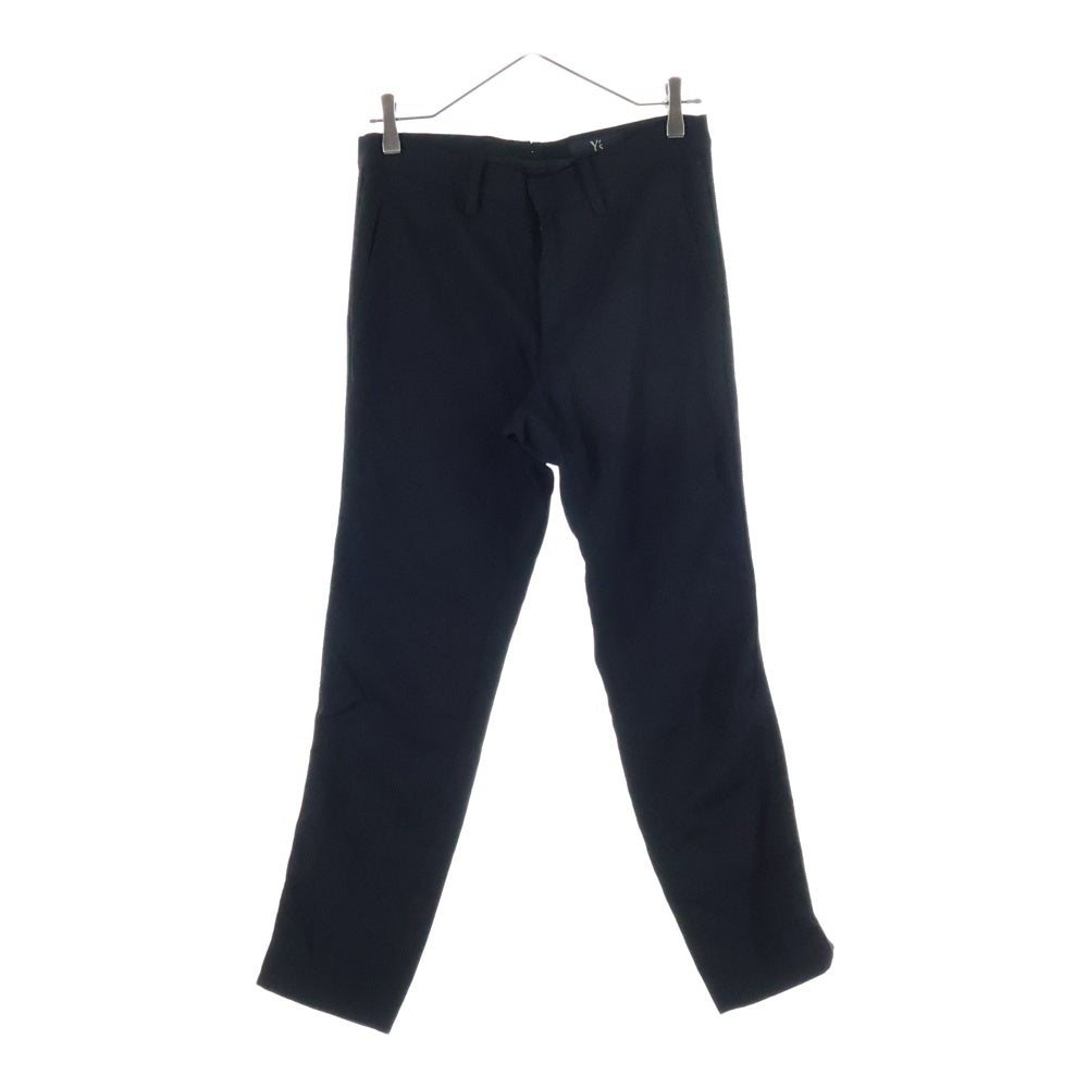 Y's(ワイズ) SAMPLE 14AW サイドラインウールギャバスラックス レディース ブラック YF-P14-100 ※サンプル品