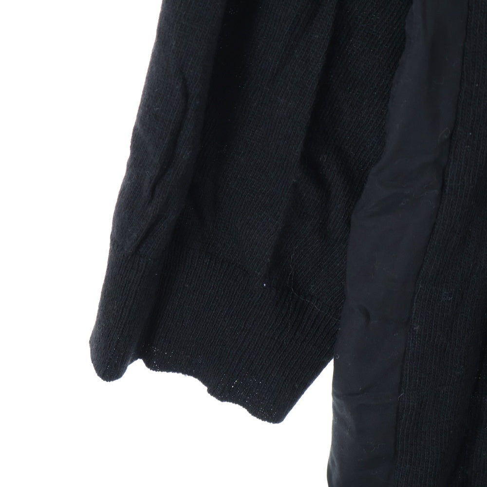 Y's(ワイズ) SAMPLE サイドアクリル切替 ニットワンピース レディース ブラック YR-T07-117