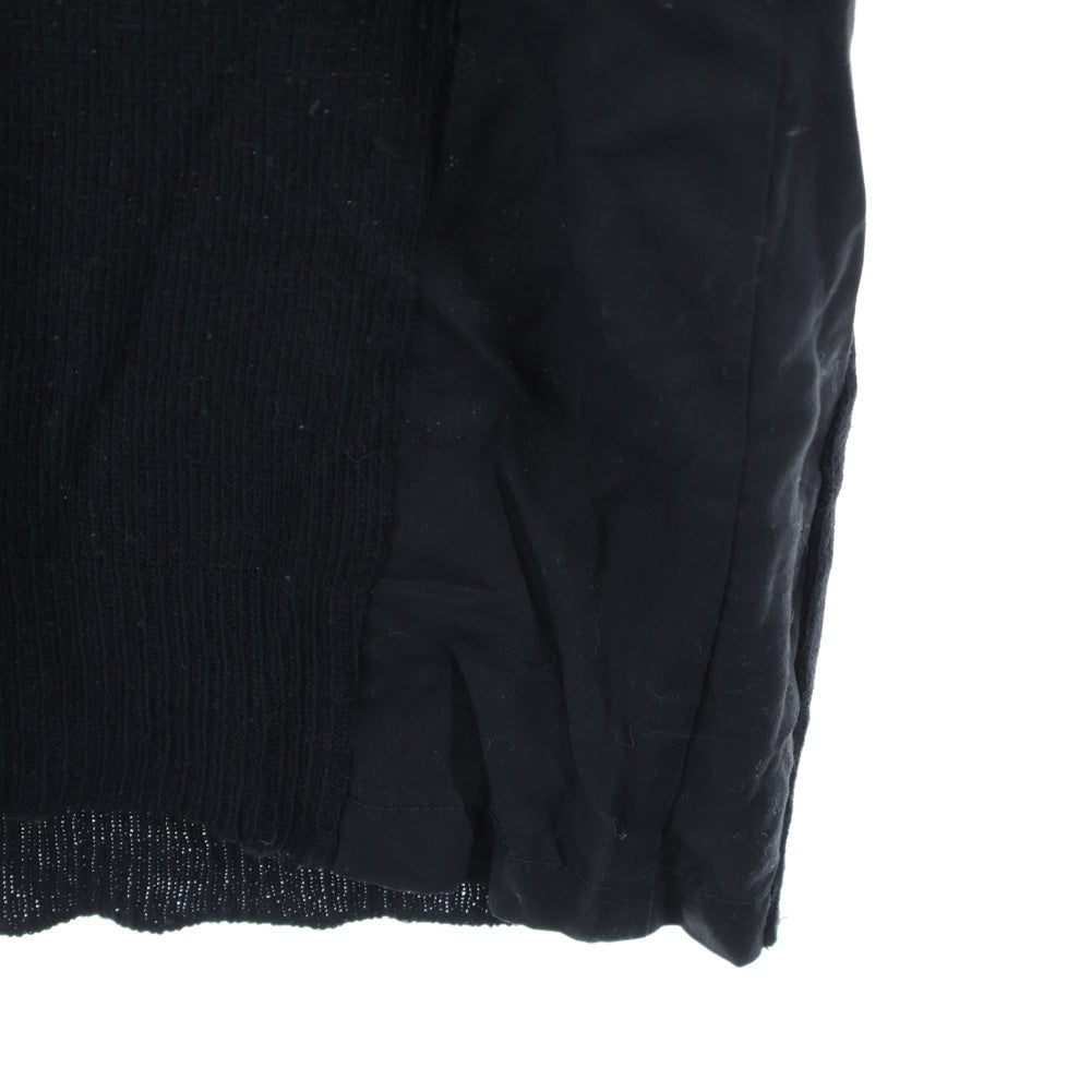 Y's(ワイズ) SAMPLE サイドアクリル切替 ニットワンピース レディース ブラック YR-T07-117