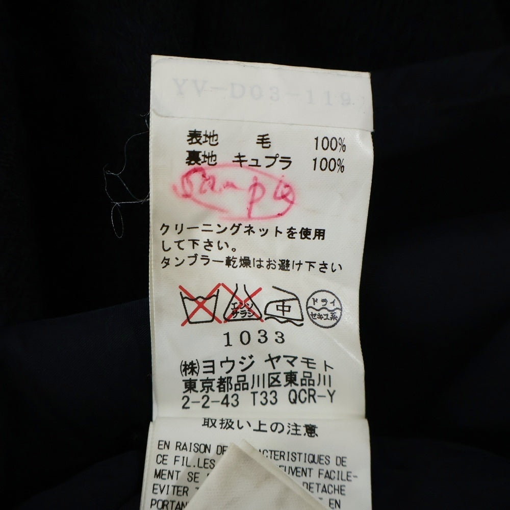 Y's(ワイズ) ノースリーブウールワンピース レディース ブラック YY-D03-119