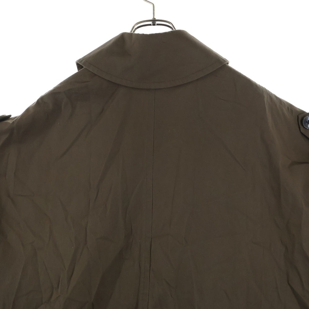 Ground Y(グラウンドワイ) SAMPLE ロングトレンチ コットンベスト ブラウン GW-C02-003