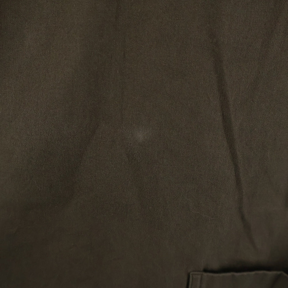 Ground Y(グラウンドワイ) SAMPLE ロングトレンチ コットンベスト ブラウン GW-C02-003