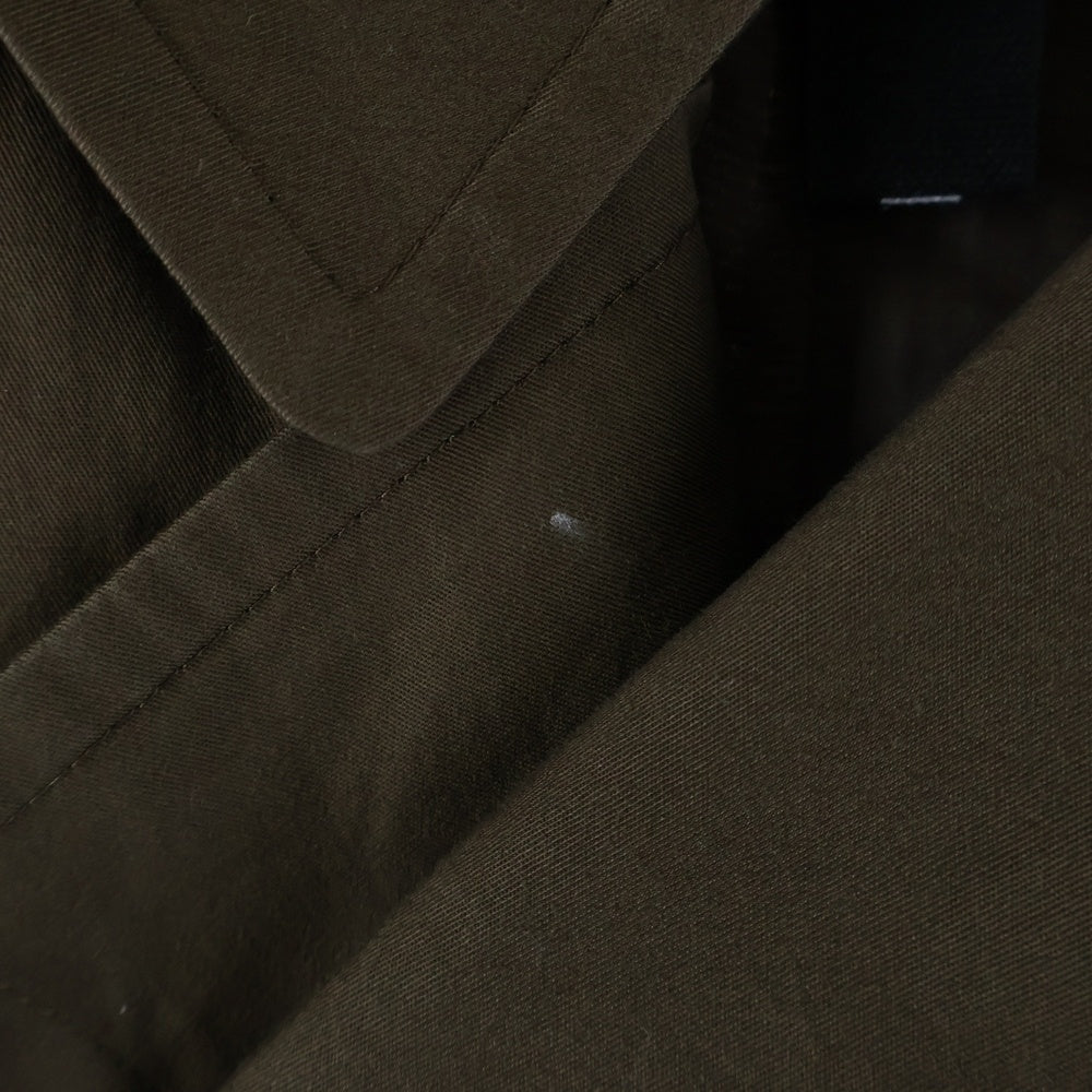 Ground Y(グラウンドワイ) SAMPLE ロングトレンチ コットンベスト ブラウン GW-C02-003