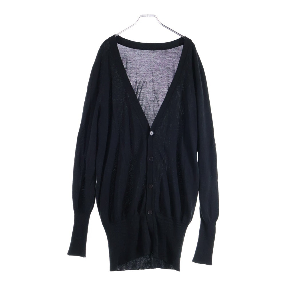 Ground Y(グラウンドワイ) SAMPLE ウールニットカーディガン ブラック GC-K01-140