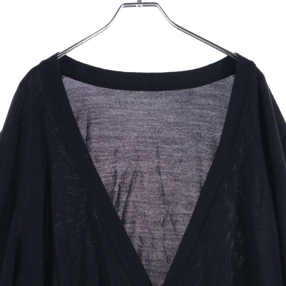 Ground Y(グラウンドワイ) SAMPLE ウールニットカーディガン ブラック GC-K01-140