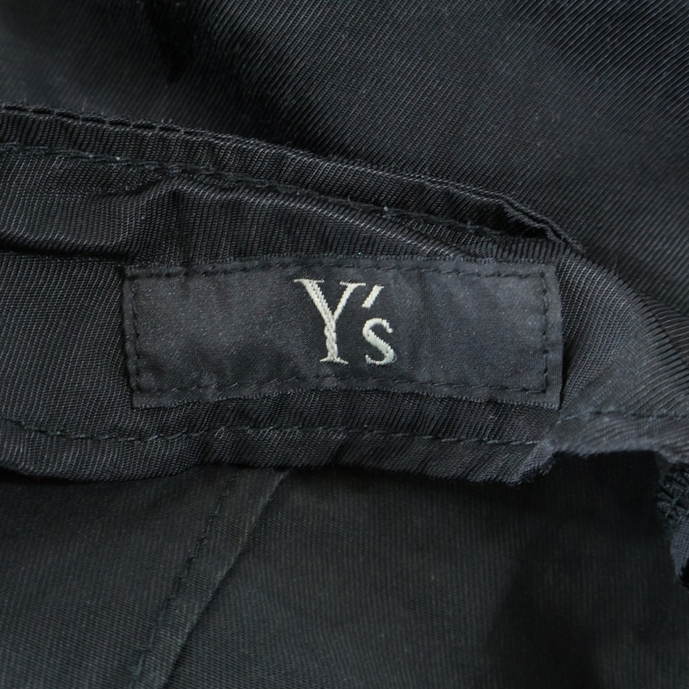 Y's(ワイズ) SAMPLE ノーカラー ショートジップアップブルゾン レディース ブラック YU-Y04-012