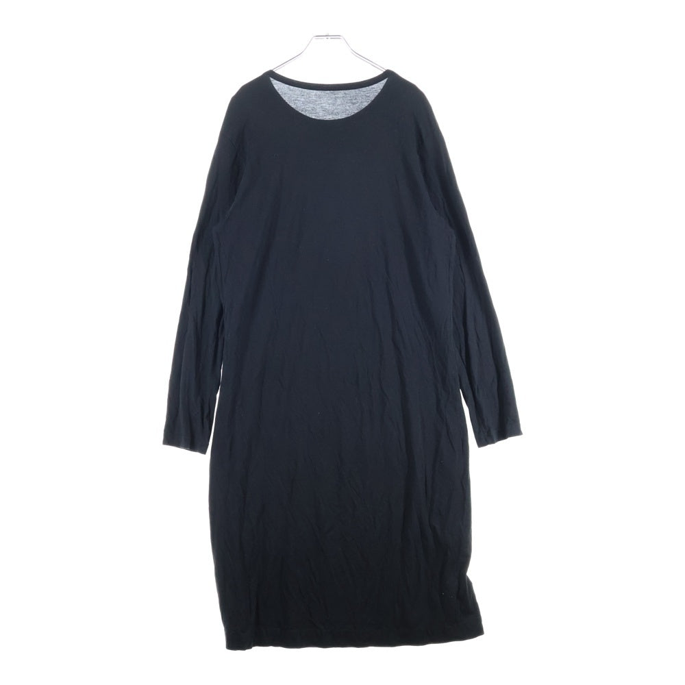 Ground Y(グラウンドワイ) SAMPLE サイドボタンカットソーワンピース レディース ブラック GC-T15-801