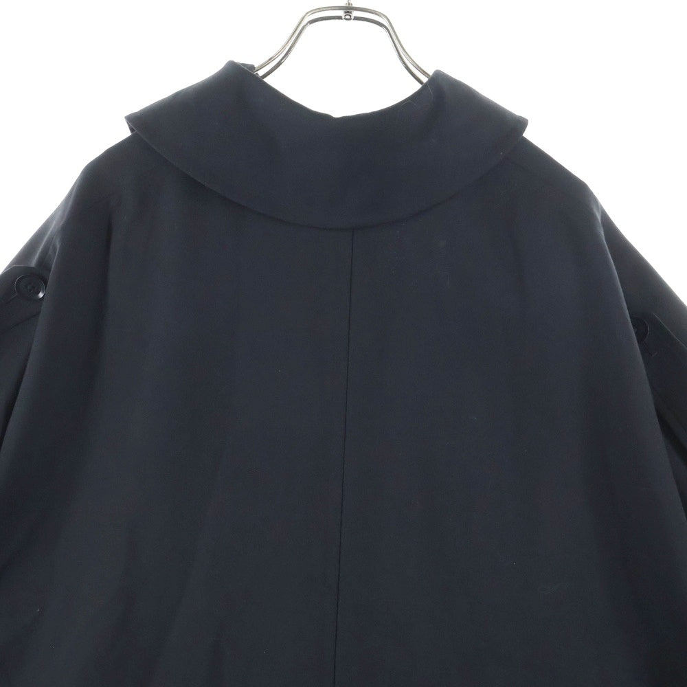 Ground Y(グラウンドワイ) ロングトレンチ コットンベスト ブラック GV-C02-100