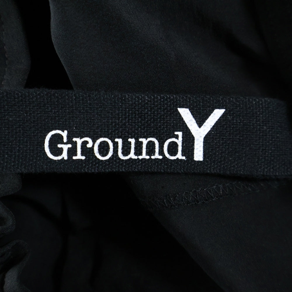 Ground Y(グラウンドワイ) SAMPLE ドローストリング カーゴポケットスカート レディース ブラック GT-S01-500
