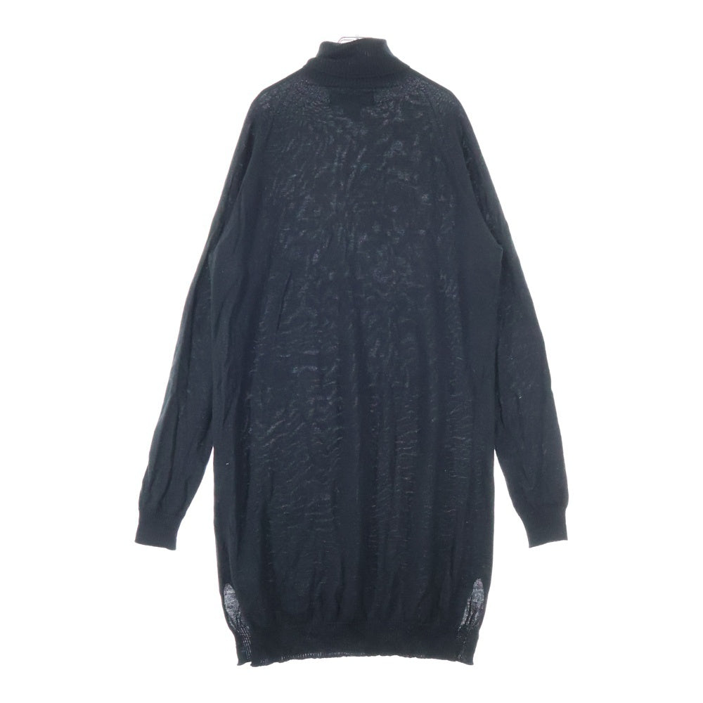 Ground Y(グラウンドワイ) SAMPLE ロングタートルネック ニットセーター ブラック GV-K02-951