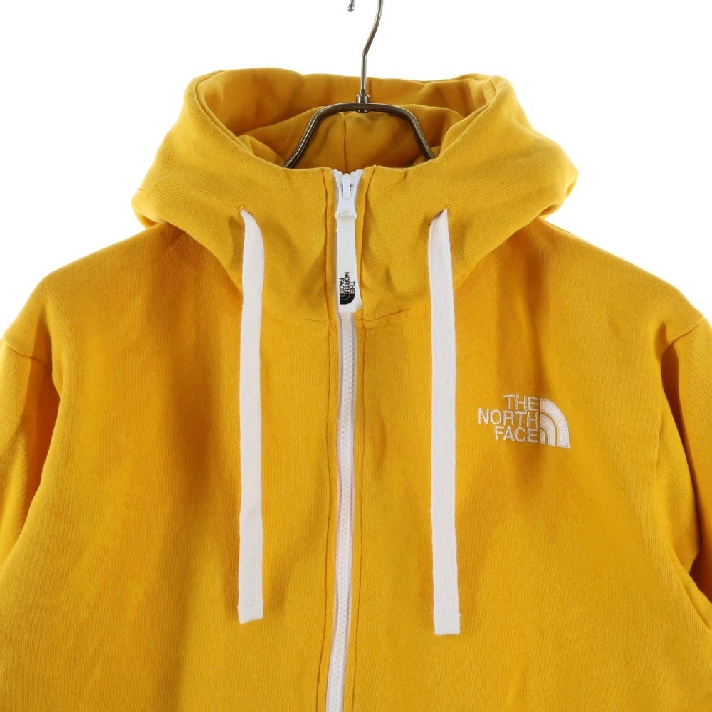 THE NORTH FACE(ザノースフェイス) REARVIEW FULL ZIP HOODIE リアビュー ダブルポケット フルジップ フーデッド スウェット パーカー イエロー NT12340