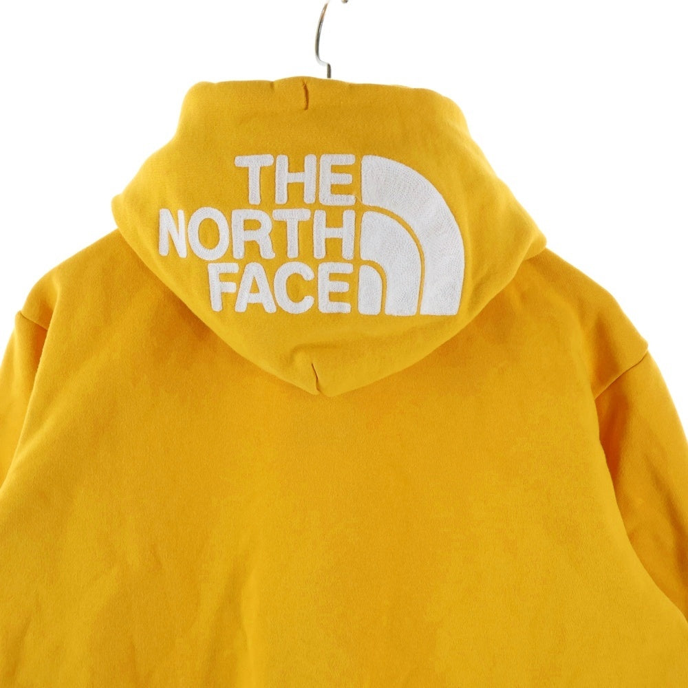 THE NORTH FACE(ザノースフェイス) REARVIEW FULL ZIP HOODIE リアビュー ダブルポケット フルジップ フーデッド スウェット パーカー イエロー NT12340