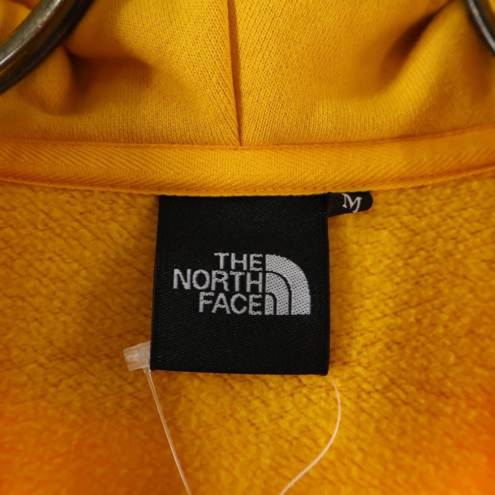 THE NORTH FACE(ザノースフェイス) REARVIEW FULL ZIP HOODIE リアビュー ダブルポケット フルジップ フーデッド スウェット パーカー イエロー NT12340