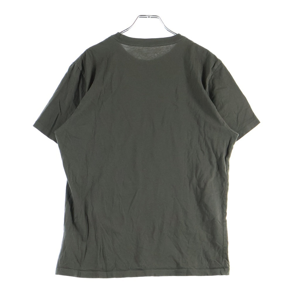 THE NORTH FACE(ザノースフェイス) フロントロゴデザイン クルーネック カットソー 半袖Tシャツ カーキ 721253