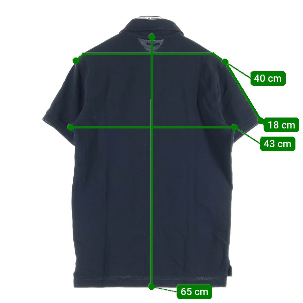 POLO RALPH LAUREN(ポロラルフローレン) ミニロゴ エンブロイダリー 半袖ポロシャツ ブラック