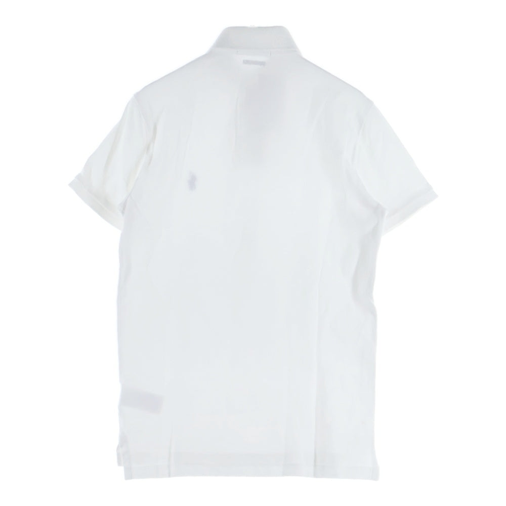 POLO RALPH LAUREN(ポロラルフローレン) ミニロゴ エンブロイダリー 半袖ポロシャツ ホワイト